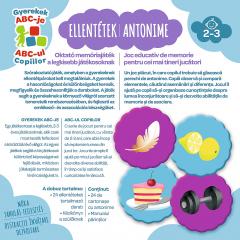 Joc educativ - Antonime