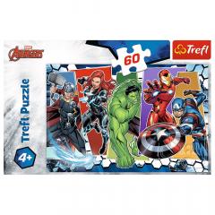 Puzzle 60 piese - Avengers - Invincibilii