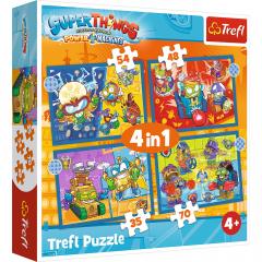 Puzzle 4 in 1 - Super Things - Super actiunea