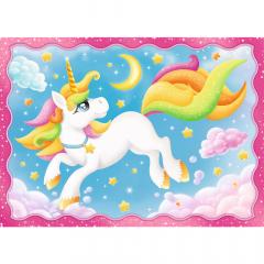 Puzzle 4 in 1 - Patrula unicorni si magie