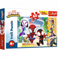Puzzle 60 piese - Lumea lui Spidey