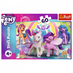 Puzzle 60 piese - My Little Pony - Poneii minunati