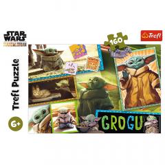 Puzzle 160 piese - Star Wars - Mandalorianul