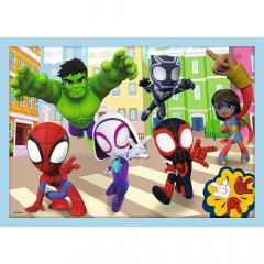 Puzzle 4 in 1 - Spidey - Echipa Spidey