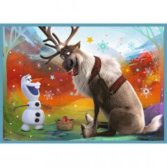 Puzzle 4 in 1 - Frozen II - Uimitoarea lume Disney