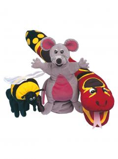 Set 3 papusi - Jolly Phonics Puppets