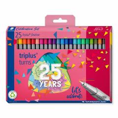 Set 25 fineliner - Tripulus - Anniversary, 0.3 mm