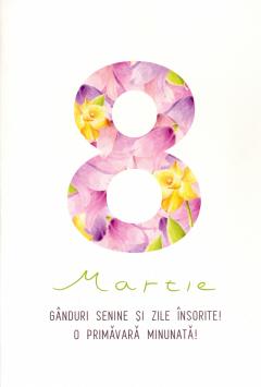 Felicitare - 8 Martie Mink