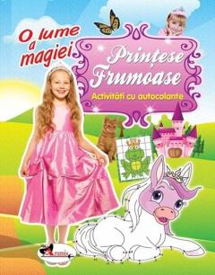 Printese frumoase - Activitati cu autocolante