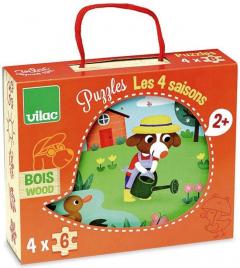 Set 4 puzzle-uri - Anotimpuri