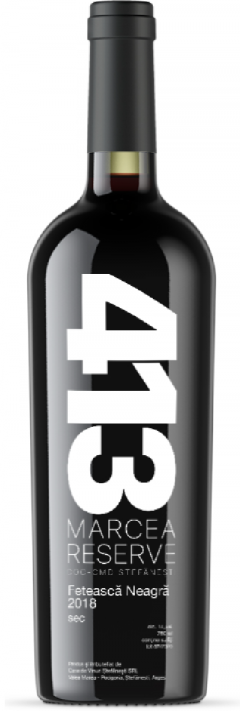 Vin rosu - 413 Marcea Reserve Feteasca Neagra. 2018, sec