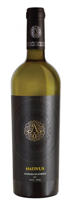 Vin alb - Nativus Aligote de Averesti, sec 2015