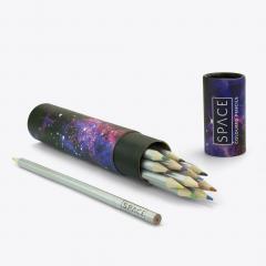 Set 12 creioane colorate - Space