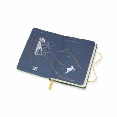 Carnet Moleskine - Peter Pan Limited Edition Indians Cerulean Blue Pocket Ruled Notebook Hard