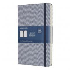 Carnet Moleskine - Blend Limited Collection Blue Large Ruled Notebook Hard