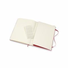 Carnet Moleskine - Scarlet Red Extra Large Ruled Notebook Hard Moleskine