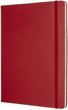 Carnet - Moleskine Classic - Hard Cover, X-Large, Ruled - Scarlet Red