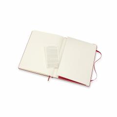 Carnet Moleskine - Scarlet Red Extra Large Plain Notebook Hard Moleskine