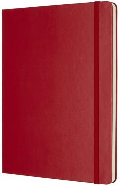 Carnet - Moleskine Classic - X-Large, Hard Cover, Plain - Scarlet Red