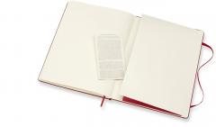 Carnet - Moleskine Classic - X-Large, Hard Cover, Plain - Scarlet Red