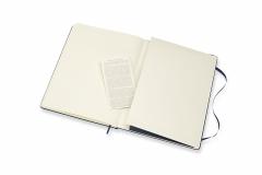 Carnet Moleskine - Sapphire Blue Extra Large Ruled Notebook Hard Moleskine