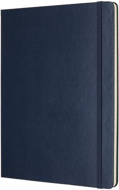Carnet - Moleskine Classic - Hard Cover, X-Large, Ruled - Sapphire Blue