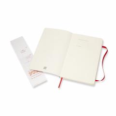 Carnet Moleskine - Scarlet Red Large Plain Notebook Soft