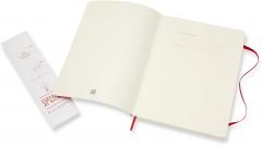 Carnet - Moleskine Classic - X-Large, Soft Cover, Plain - Scarlet Red