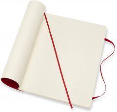 Carnet - Moleskine Classic - X-Large, Soft Cover, Plain - Scarlet Red