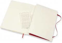 Carnet - Moleskine Classic - X-Large, Soft Cover, Plain - Scarlet Red