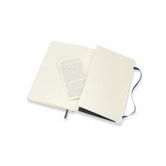 Carnet Moleskine - Sapphire Blue Large Plain Notebook Soft Moleskine
