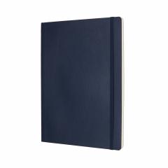 Carnet Moleskine - Sapphire Blue Extra Large Plain Notebook Soft