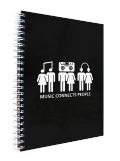 Carnet neagru - Music Connects People