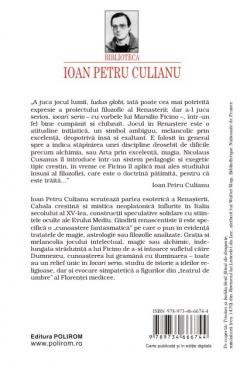 Iocari serio. Stiinta si arta in gindirea Renasterii Ioan Petru Culianu
