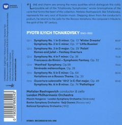 Tchaikovsky: Symphonies 1-6, Manfred Symphony, Francesca da Rimini, Romeo and Juliet fantasy overture, 1812, Rococo variations