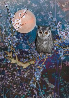 Felicitare - Owl and Moon Card Artige