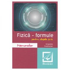 Memorator Fizica Formule pentru clasele 6-12