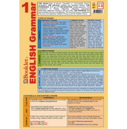 Pliant Booklet&#039;s English Grammar 1 - A1-A2