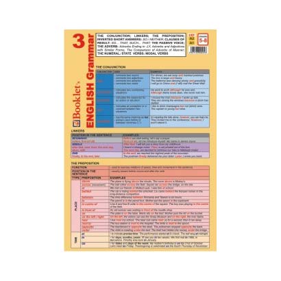 Pliant Booklet&#039;s English Grammar 3 - A1-A2