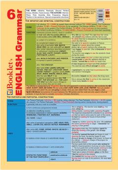 Pliant Booklet's English Grammar 6