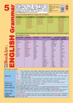 Pliant Booklet's English Grammar 5