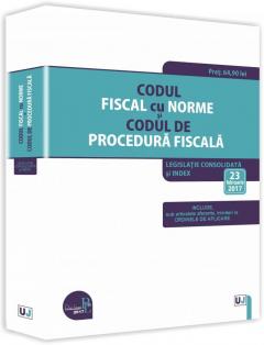 Codul fiscal cu Norme si Codul de procedura fiscala