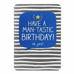 Felicitare - Man-Tastic Birthday! Pigment Productions