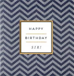 Felicitare - Happy birthday sir! Pigment Productions