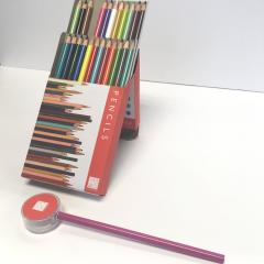 Set 24 de creioane colorate cu ascutitoare - Frank Lloyd Wright Galison