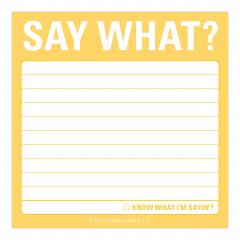 Stickere - Say What? Knock Knock