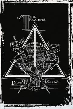 Poster - Harry Potter Deathly Hallows Graphic