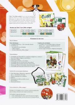 Clan 7 Con Hola Amigos: Libro del alumno  + CD