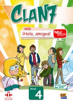 Clan 7 Con Hola Amigos: Libro del alumno  + CD