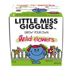 Kit pentru plante - Little Miss Giggles - Grow your own wild flowers